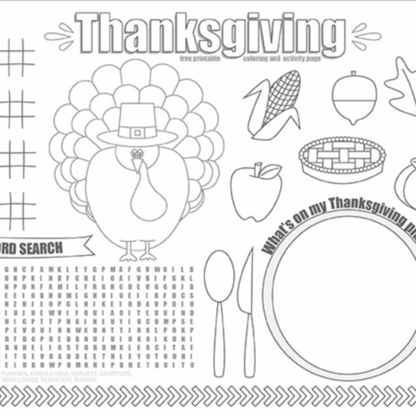Free Thanksgiving Printables