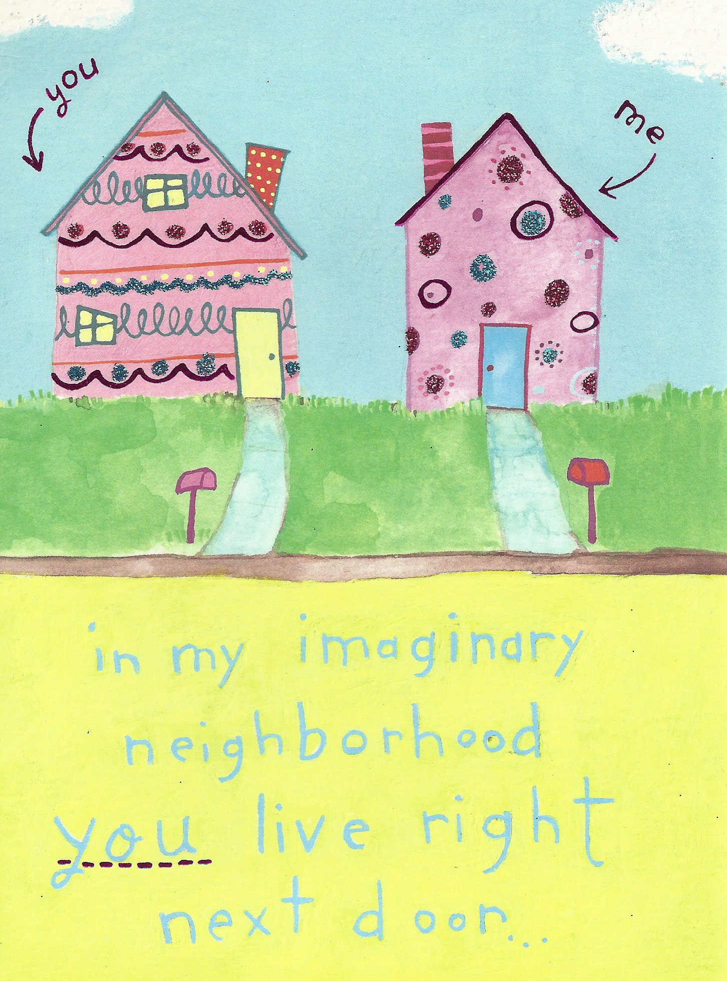 Imaginary Neighbors